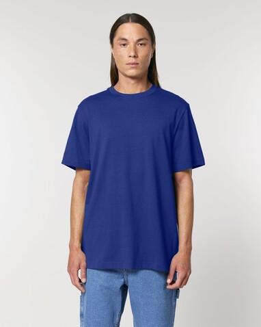 Sparker 2.0 - Das Relaxed Unisex-T-Shirt - Worker Blue - S bedrucken, Art.-Nr. STTU171C0881S Sparker 2.0 - Das Relaxed Unisex-T-Shirt - Worker Blue - S bedrucken, Art.-Nr. STTU171C0881S