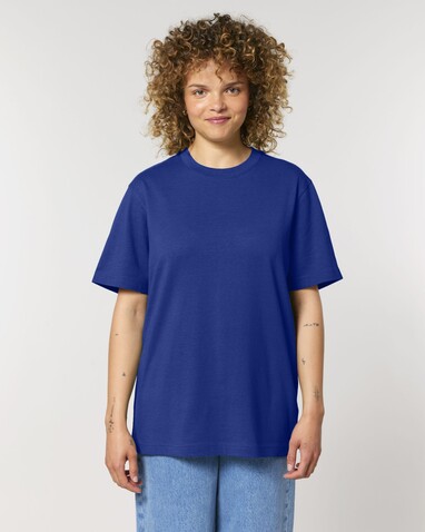 Sparker 2.0 - Das Relaxed Unisex-T-Shirt - Worker Blue - L bedrucken, Art.-Nr. STTU171C0881L