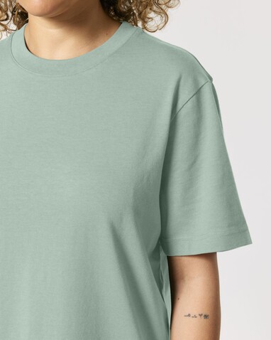 Sparker 2.0 - Das Relaxed Unisex-T-Shirt - Aloe - XXS bedrucken, Art.-Nr. STTU171C0892S