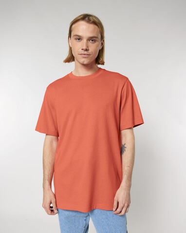 Sparker 2.0 - Das Relaxed Unisex-T-Shirt - Fiesta - XXL bedrucken, Art.-Nr. STTU171C1432X
