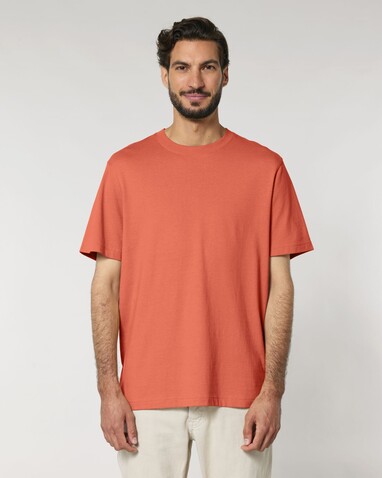 Sparker 2.0 - Das Relaxed Unisex-T-Shirt - Fiesta - XXL bedrucken, Art.-Nr. STTU171C1432X
