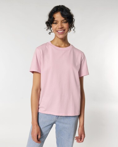 Stella Muser - Das Iconic Damen-T-Shirt - Cotton Pink - XS bedrucken, Art.-Nr. STTW172C005XS