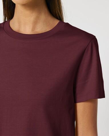 Stella Muser - Das Iconic Damen-T-Shirt - Burgundy - M bedrucken, Art.-Nr. STTW172C2441M