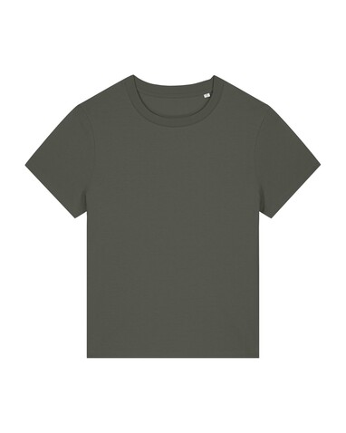 Stella Muser - Das Iconic Damen-T-Shirt - Khaki - M bedrucken, Art.-Nr. STTW172C2231M
