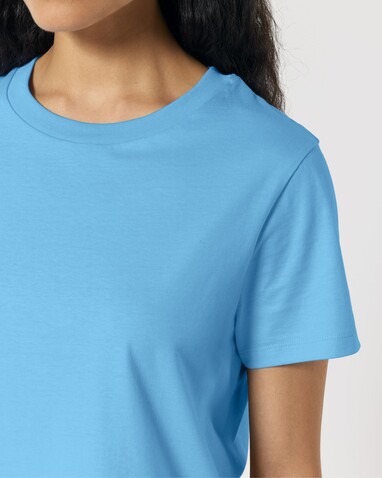 Stella Muser - Das Iconic Damen-T-Shirt - Aqua Blue - XXL bedrucken, Art.-Nr. STTW172C1452X