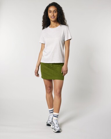 Stella Muser - Das Iconic Damen-T-Shirt - Cool Heather Grey - S bedrucken, Art.-Nr. STTW172C1461S