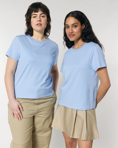 Stella Muser - Das Iconic Damen-T-Shirt - Blue Soul - M bedrucken, Art.-Nr. STTW172C1491M