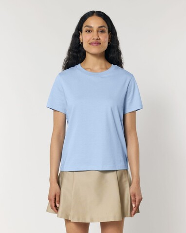 Stella Muser - Das Iconic Damen-T-Shirt - Blue Soul - M bedrucken, Art.-Nr. STTW172C1491M