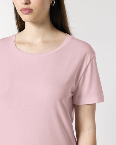 Stella Serena - Das Damen-T-Shirt mit weitem Rundhalsausschnitt - Cotton Pink - XS bedrucken, Art.-Nr. STTW173C005XS Stella Serena - Das Damen-T-Shirt mit weitem Rundhalsausschnitt - Cotton Pink - XS bedrucken, Art.-Nr. STTW173C005XS