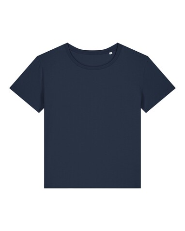Stella Serena - Das Damen-T-Shirt mit weitem Rundhalsausschnitt - French Navy - XXL bedrucken, Art.-Nr. STTW173C7272X