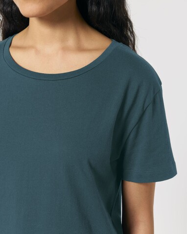 Stella Serena - Das Damen-T-Shirt mit weitem Rundhalsausschnitt - Stargazer - XL bedrucken, Art.-Nr. STTW173C7021X