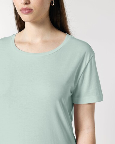 Stella Serena - Das Damen-T-Shirt mit weitem Rundhalsausschnitt - Caribbean Blue - M bedrucken, Art.-Nr. STTW173C7241M Stella Serena - Das Damen-T-Shirt mit weitem Rundhalsausschnitt - Caribbean Blue - M bedrucken, Art.-Nr. STTW173C7241M