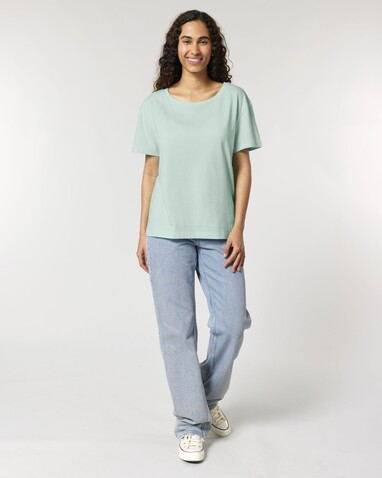 Stella Serena - Das Damen-T-Shirt mit weitem Rundhalsausschnitt - Caribbean Blue - XXL bedrucken, Art.-Nr. STTW173C7242X Stella Serena - Das Damen-T-Shirt mit weitem Rundhalsausschnitt - Caribbean Blue - XXL bedrucken, Art.-Nr. STTW173C7242X