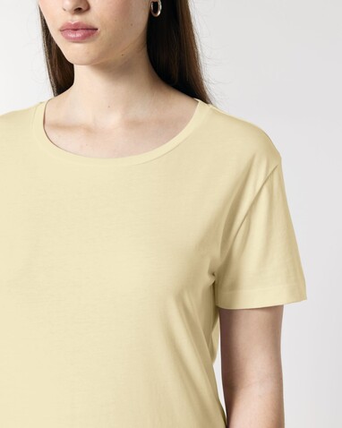 Stella Serena - Das Damen-T-Shirt mit weitem Rundhalsausschnitt - Butter - XXL bedrucken, Art.-Nr. STTW173C0782X
