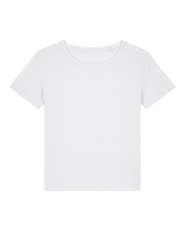 Stella Serena - Das Damen-T-Shirt mit weitem Rundhalsausschnitt - White - M bedrucken, Art.-Nr. STTW173C0011M