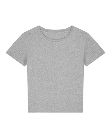 Stella Serena - Das Damen-T-Shirt mit weitem Rundhalsausschnitt - Heather Grey - XXL bedrucken, Art.-Nr. STTW173C2502X