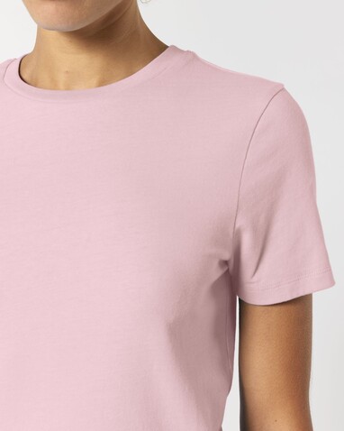 Stella Ella - Das kurze Fitted Damen-T-Shirt - Cotton Pink - XXL bedrucken, Art.-Nr. STTW174C0052X Stella Ella - Das kurze Fitted Damen-T-Shirt - Cotton Pink - XXL bedrucken, Art.-Nr. STTW174C0052X