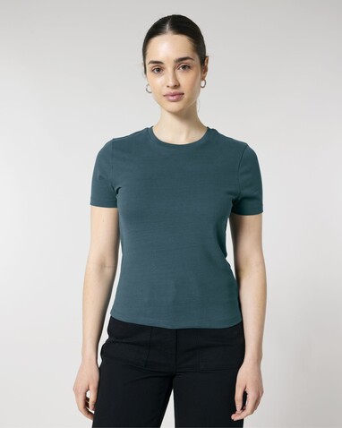 Stella Ella - Das kurze Fitted Damen-T-Shirt - Stargazer - L bedrucken, Art.-Nr. STTW174C7021L Stella Ella - Das kurze Fitted Damen-T-Shirt - Stargazer - L bedrucken, Art.-Nr. STTW174C7021L