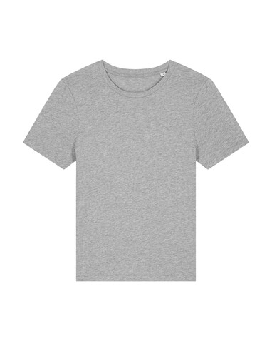 Stella Ella - Das kurze Fitted Damen-T-Shirt - Heather Grey - L bedrucken, Art.-Nr. STTW174C2501L Stella Ella - Das kurze Fitted Damen-T-Shirt - Heather Grey - L bedrucken, Art.-Nr. STTW174C2501L