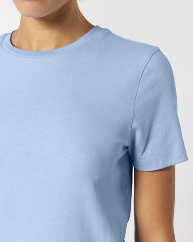Stella Ella - Das kurze Fitted Damen-T-Shirt - Blue Soul - L bedrucken, Art.-Nr. STTW174C1491L Stella Ella - Das kurze Fitted Damen-T-Shirt - Blue Soul - L bedrucken, Art.-Nr. STTW174C1491L