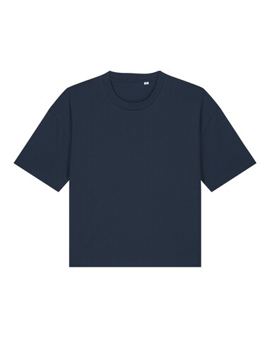 Stella Nova - Das Boxy Damen-T-Shirt - French Navy - XXL bedrucken, Art.-Nr. STTW175C7272X