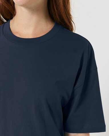 Stella Nova - Das Boxy Damen-T-Shirt - French Navy - XXL bedrucken, Art.-Nr. STTW175C7272X