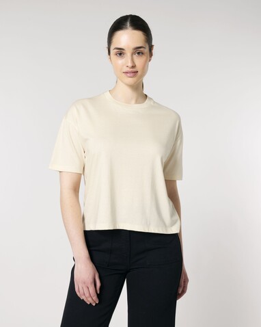 Stella Nova - Das Boxy Damen-T-Shirt - Natural Raw - XXL bedrucken, Art.-Nr. STTW175C0542X