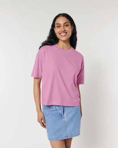 Stella Nova - Das Boxy Damen-T-Shirt - Bubble Pink - XL bedrucken, Art.-Nr. STTW175C1291X Stella Nova - Das Boxy Damen-T-Shirt - Bubble Pink - XL bedrucken, Art.-Nr. STTW175C1291X