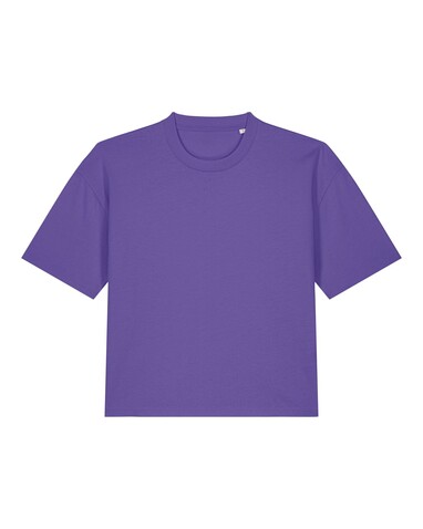 Stella Nova - Das Boxy Damen-T-Shirt - Purple Love - M bedrucken, Art.-Nr. STTW175C1151M