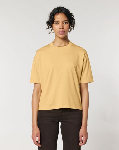 Stella Nova - Das Boxy Damen-T-Shirt - Nispero - XL bedrucken, Art.-Nr. STTW175C1421X