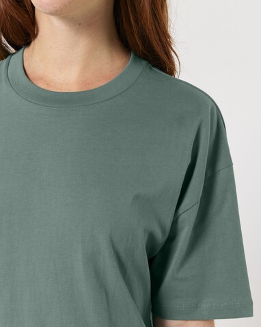 Stella Nova - Das Boxy Damen-T-Shirt - Green Bay - M bedrucken, Art.-Nr. STTW175C1441M
