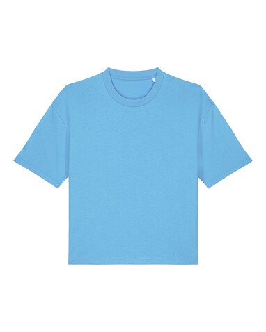 Stella Nova - Das Boxy Damen-T-Shirt - Aqua Blue - XL bedrucken, Art.-Nr. STTW175C1451X Stella Nova - Das Boxy Damen-T-Shirt - Aqua Blue - XL bedrucken, Art.-Nr. STTW175C1451X