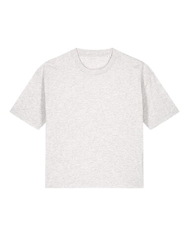 Stella Nova - Das Boxy Damen-T-Shirt - Cool Heather Grey - M bedrucken, Art.-Nr. STTW175C1461M