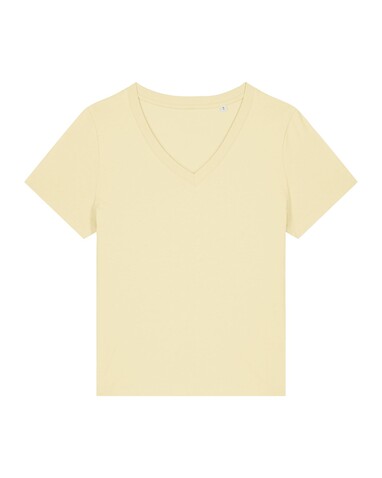 Stella Isla - Das Damen-T-Shirt mit V-Ausschnitt - Butter - XXL bedrucken, Art.-Nr. STTW176C0782X
