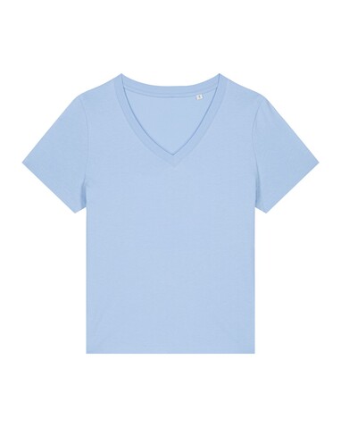 Stella Isla - Das Damen-T-Shirt mit V-Ausschnitt - Blue Soul - XL bedrucken, Art.-Nr. STTW176C1491X