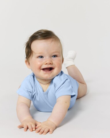 Baby Body - Der kurzärmelige Baby-Body - Blue Soul - 12-18 m/80-86cm bedrucken, Art.-Nr. STUB103C149B3 Baby Body - Der kurzärmelige Baby-Body - Blue Soul - 12-18 m/80-86cm bedrucken, Art.-Nr. STUB103C149B3