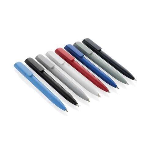 Pocketpal Mini-Pen aus GRS recyceltem ABS navy blau bedrucken, Art.-Nr. P611.199