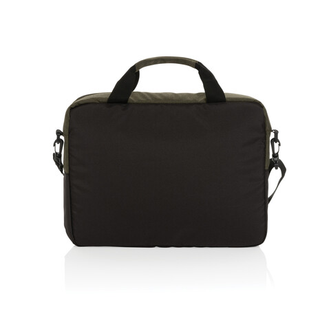Kazu AWARE™ 15,6" RPET Laptop-Tasche grün bedrucken, Art.-Nr. P732.177