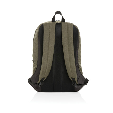 Kazu AWARE™ 15,6" RPET Laptop-Rucksack grün bedrucken, Art.-Nr. P763.257 Kazu AWARE™ 15,6" RPET Laptop-Rucksack grün bedrucken, Art.-Nr. P763.257