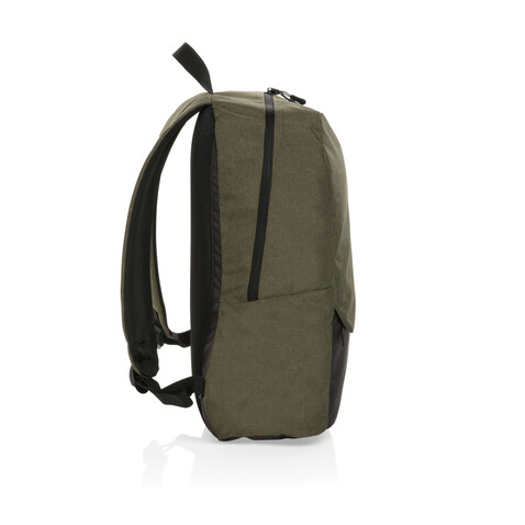 Kazu AWARE™ 15,6" RPET Laptop-Rucksack grün bedrucken, Art.-Nr. P763.257 Kazu AWARE™ 15,6" RPET Laptop-Rucksack grün bedrucken, Art.-Nr. P763.257
