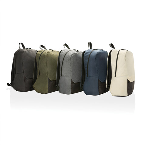 Kazu AWARE™ 15,6" RPET Laptop-Rucksack grün bedrucken, Art.-Nr. P763.257 Kazu AWARE™ 15,6" RPET Laptop-Rucksack grün bedrucken, Art.-Nr. P763.257