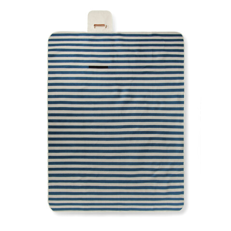 VINGA Alba große GRS rPET Picknickdecke navy blau bedrucken, Art.-Nr. V4590005 VINGA Alba große GRS rPET Picknickdecke navy blau bedrucken, Art.-Nr. V4590005