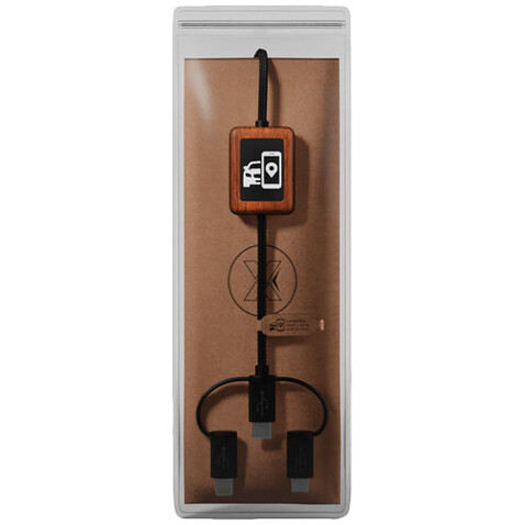 SCX.design C46 5-in-1 CarPlay-Kabel mit Leuchtlogo, schwarz bedrucken, Art.-Nr. 2PX13890 SCX.design C46 5-in-1 CarPlay-Kabel mit Leuchtlogo, schwarz bedrucken, Art.-Nr. 2PX13890