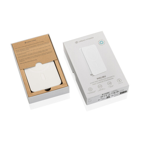 Urban Vitamin Malibu 5.000mAh Powerbank aus RCS Plastik/Alu silber bedrucken, Art.-Nr. P322.832 Urban Vitamin Malibu 5.000mAh Powerbank aus RCS Plastik/Alu silber bedrucken, Art.-Nr. P322.832