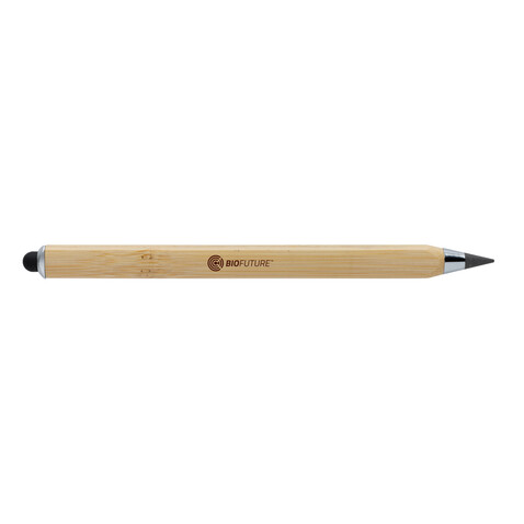 Eon Bambus Infinity Multitasking Stift braun bedrucken, Art.-Nr. P221.009 Eon Bambus Infinity Multitasking Stift braun bedrucken, Art.-Nr. P221.009