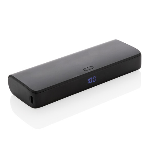 FlashCharge 20.000mAh Fast-Charge Powerbank aus RCS rPlastik schwarz bedrucken, Art.-Nr. P322.481 FlashCharge 20.000mAh Fast-Charge Powerbank aus RCS rPlastik schwarz bedrucken, Art.-Nr. P322.481