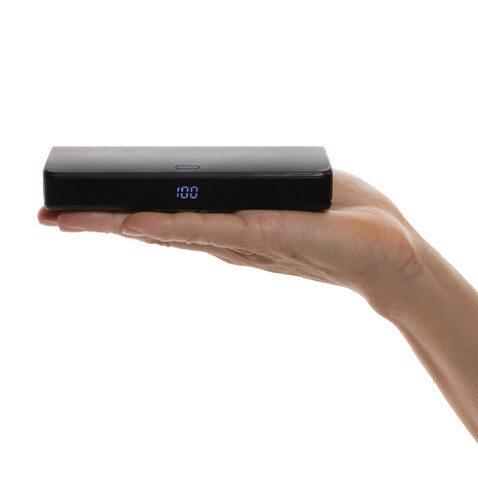 FlashCharge 20.000mAh Fast-Charge Powerbank aus RCS rPlastik schwarz bedrucken, Art.-Nr. P322.481 FlashCharge 20.000mAh Fast-Charge Powerbank aus RCS rPlastik schwarz bedrucken, Art.-Nr. P322.481