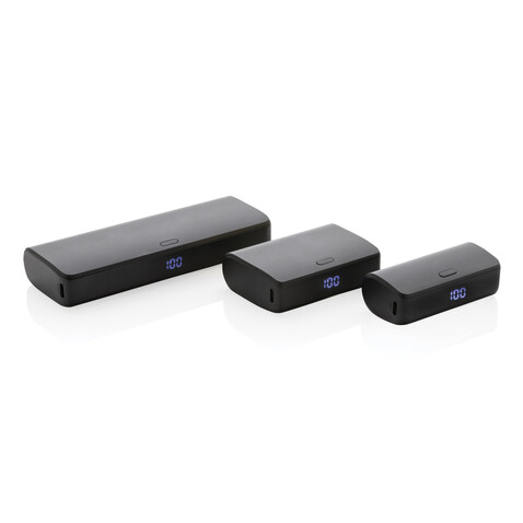 FlashCharge 20.000mAh Fast-Charge Powerbank aus RCS rPlastik schwarz bedrucken, Art.-Nr. P322.481 FlashCharge 20.000mAh Fast-Charge Powerbank aus RCS rPlastik schwarz bedrucken, Art.-Nr. P322.481