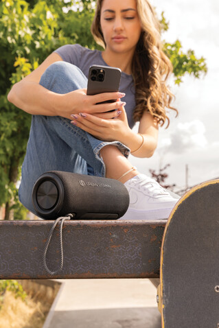 Urban Vitamin Pacific Grove 30W IPX7 Speaker aus RCS Plastik schwarz bedrucken, Art.-Nr. P331.511