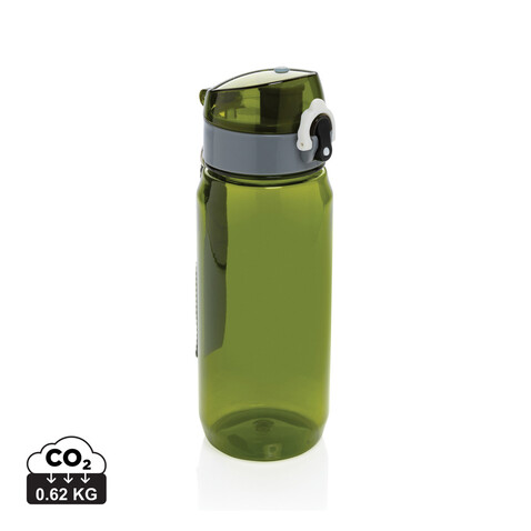 Yide RCS rPET verschließbare Wasserflasche 600ml grün bedrucken, Art.-Nr. P437.007 Yide RCS rPET verschließbare Wasserflasche 600ml grün bedrucken, Art.-Nr. P437.007